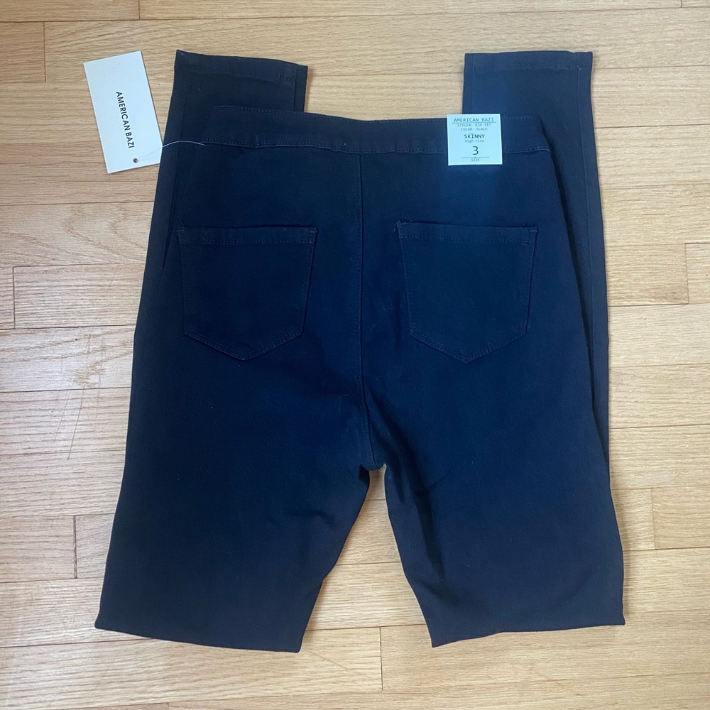 American Bazi Dark Wash Hi-rise Skinny Jeans - Picture 2 of 6